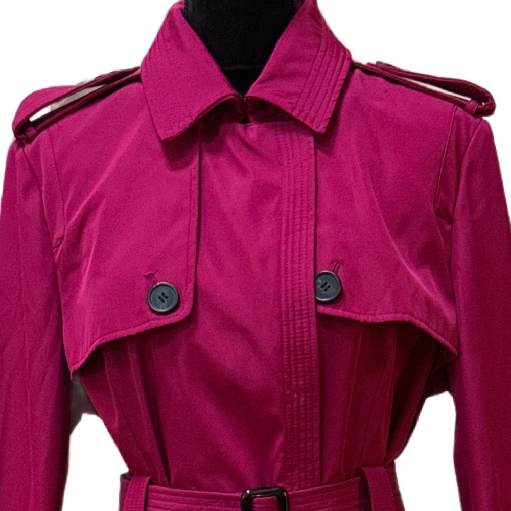 Narciso Rodriguez for Design Nation Belted Trenchcoat NWOT Size XL - Picture 5 of 14